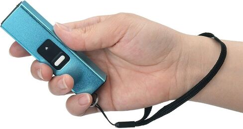 REAX Stun Gun Keychain for Women Self Defense Mini Stun Gun for Women Stun Gun USB Rechargeable with LED Flashlight Power Volt Micro in Kuwait
