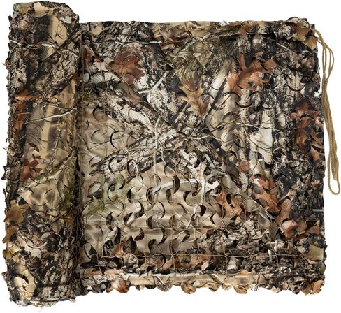LOOGU Camo Netting, Camouflage Netting Camouflage Net Blinds for Sunshade, Camping, Shooting and Hunting and Many More in Kuwait