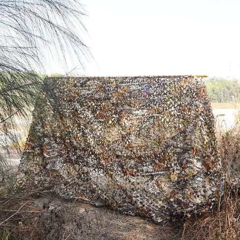 LOOGU Camo Netting, Camouflage Netting Camouflage Net Blinds for Sunshade, Camping, Shooting and Hunting and Many More in Kuwait