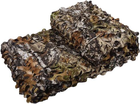 LOOGU Camo Netting, Camouflage Netting Camouflage Net Blinds for Sunshade, Camping, Shooting and Hunting and Many More in Kuwait