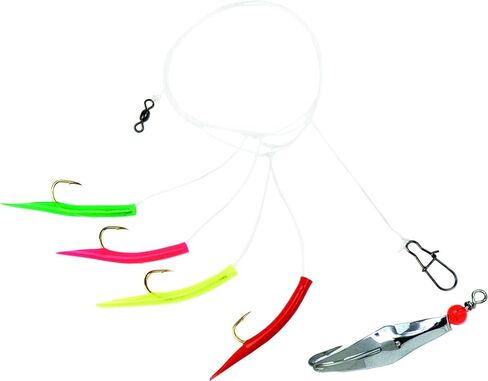 Clarkspoon 4-Piece Mackerel Tree Rig - Gold 2/0 Hooks - Spanish Mackerel, Bluefish in Kuwait