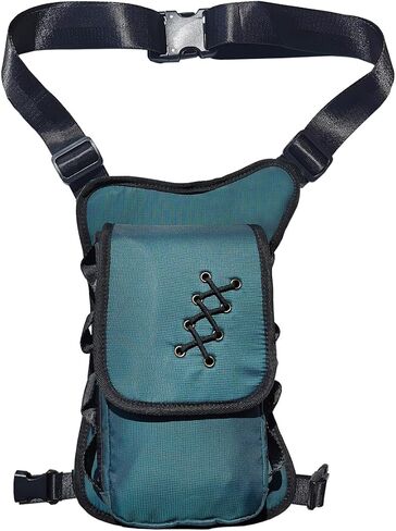 Thigh Pack, Larswon Leg Bag Thigh Pouch Bag Tactical Waist Bag Motorcycle Bag Waterproof in Kuwait