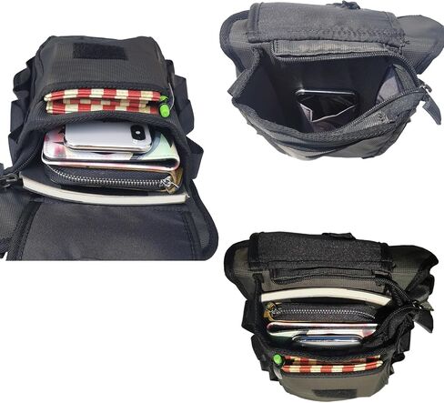 Thigh Pack, Larswon Leg Bag Thigh Pouch Bag Tactical Waist Bag Motorcycle Bag Waterproof in Kuwait