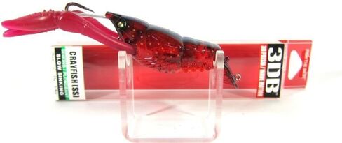 Yo-Zuri 3DB Crayfish Slow Sinking Lure, Prism Red, 3-Inch in Saudi Arabia