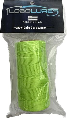 Lobo Lures Heavy Duty Bait and Lure Rigging Floss | Red, Purple, Blue or Black 30 lb. Fishing Rigging Floss in Kuwait