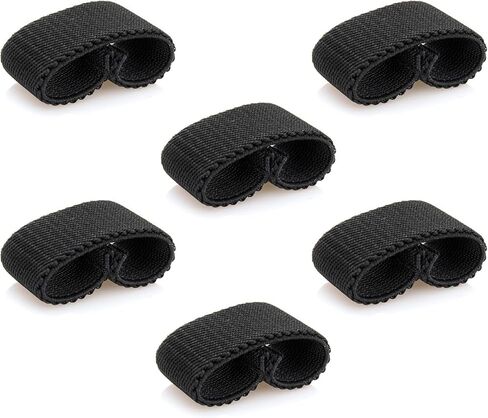 زد اكس تي واي حزام شبكي مرن لحماية الذيل من 1.5 انش - 1.75 انش، حزام تكتيكي ضيق لتثبيت حزام الشرطة (6 قطع) in Kuwait