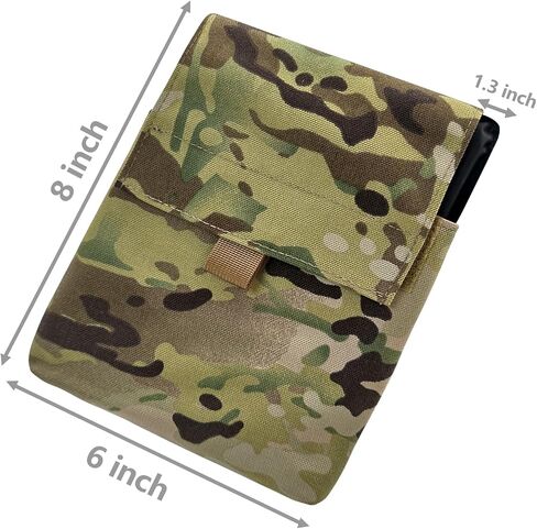 أكياس ULIONTAC الجانبية Molle EDC لحقيبة الظهر وحزام الخصر بالإضافة إلى 1000D نايلون مدمج وحقيبة مقاومة للماء 2 حزمة in Kuwait