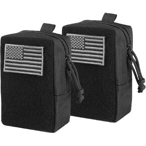 AMYIPO Mini MOLLE Pouch متعددة الأغراض حقائب الخصر التكتيكية المدمجة الصغيرة فائدة EDC الحقيبة in Kuwait