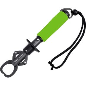 Crazy Shark Aluminum Fish Hook Remover Removal Fishing Tools Tackle Squeeze-Out 6.7in Green