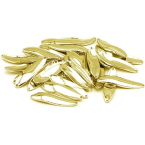 50 Pieces 22g/13g/7g/5g/3g 0.78oz/0.1oz Silvery Gold Fishing Lures Spoons Saltwater Hard Metal Spinner Baits Casting Spoon Silvery for Salmon Bass