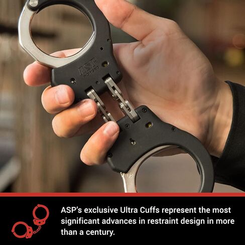 ASP Plus Cuffs Keyless Double-Locking Hinge Handcuffs in Saudi Arabia
