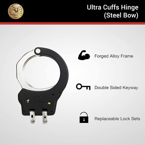 ASP Plus Cuffs Keyless Double-Locking Hinge Handcuffs in Saudi Arabia