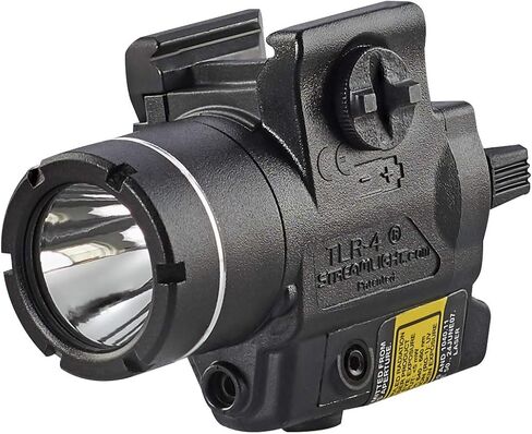 Streamlight 69242 TLR-4 ضوء تكتيكي مثبت على السكك الحديدية مع مشبك كامل USP - 125 لومن in Kuwait