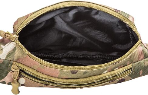 شانغيوان حزمة فاني للصيد، حقيبة ظهر للصيد على الصدر الصغير للخصر من أجل مجموعة مكتشف الحيوانات ومكالمات قذائف البندقية وتصاريح الترخيص مناظير، لحامل شجرة الغزلان، صيد قصير، رحلات خفيفة in Kuwait