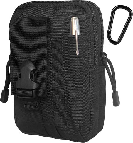 PHILEX Tactical Molle Pouch EDC Utility Gadget Outdoor Men Waist Bag with Phone Belt Clip Holder Holster in Kuwait