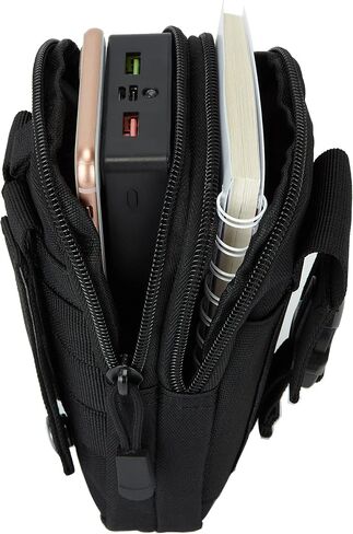 PHILEX Tactical Molle Pouch EDC Utility Gadget Outdoor Men Waist Bag with Phone Belt Clip Holder Holster in Kuwait