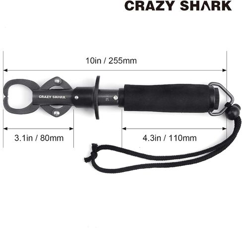 Fish Lip Gripper, Stainless Steel 40lb Fish Scale Holder in Saudi Arabia
