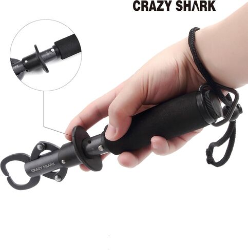 Fish Lip Gripper, Stainless Steel 40lb Fish Scale Holder in Saudi Arabia