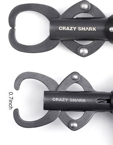 Fish Lip Gripper, Stainless Steel 40lb Fish Scale Holder in Saudi Arabia