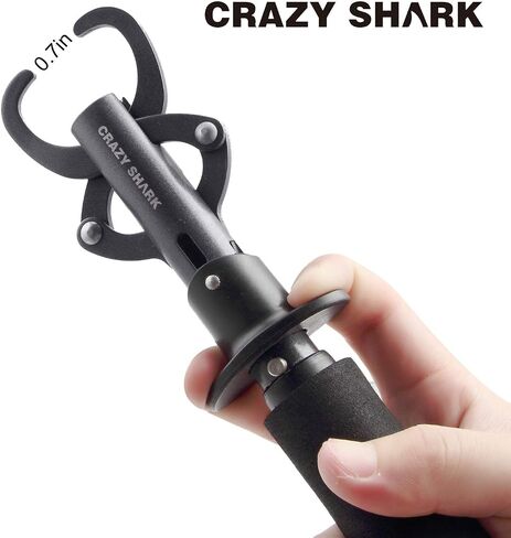Fish Lip Gripper, Stainless Steel 40lb Fish Scale Holder in Saudi Arabia
