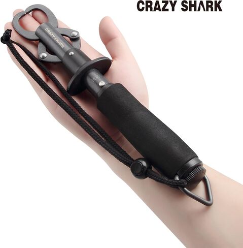 Fish Lip Gripper, Stainless Steel 40lb Fish Scale Holder in Saudi Arabia