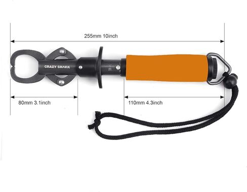 Fish Lip Gripper, Stainless Steel 40lb Fish Scale Holder in Kuwait