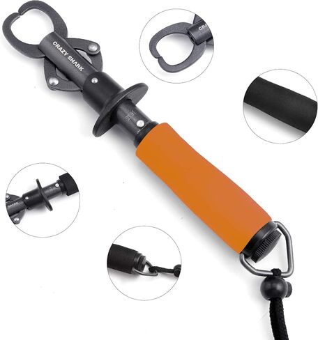 Fish Lip Gripper, Stainless Steel 40lb Fish Scale Holder in Kuwait