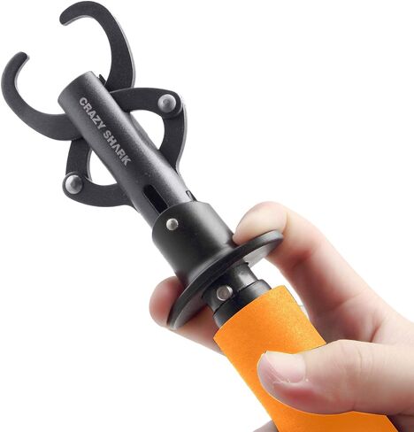 Fish Lip Gripper, Stainless Steel 40lb Fish Scale Holder in Kuwait