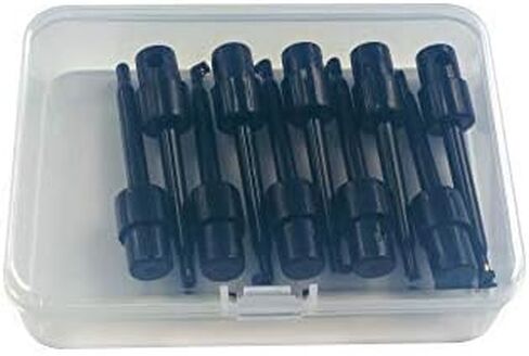ETRE Sports 10 Piece Hackle Pliers, Fly Hook Holders, Fly Tying Tool, Fly Fishing Organizational Tool in Saudi Arabia