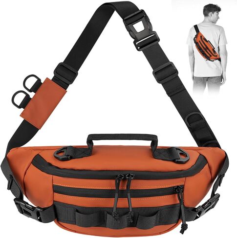 THKFISH Fishing Waist Pack, Fishing Tackle Bag Waterproof Fanny Pack for Women & Men Portable Sling Bag in Saudi Arabia
