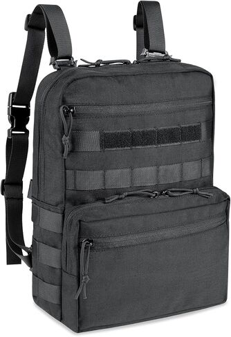 حقيبة ظهر ACETAC 1000D نايلون Mil-Spec التكتيكية MOLLE Hydration، مناسبة للمثانة 3L، تركيب سترة تكتيكية سهلة وضيقة in Kuwait