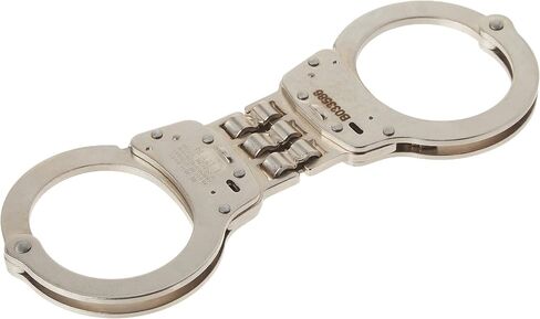 Smith & Wesson S&W 300 Hinged Handcuffs Nickel in Saudi Arabia
