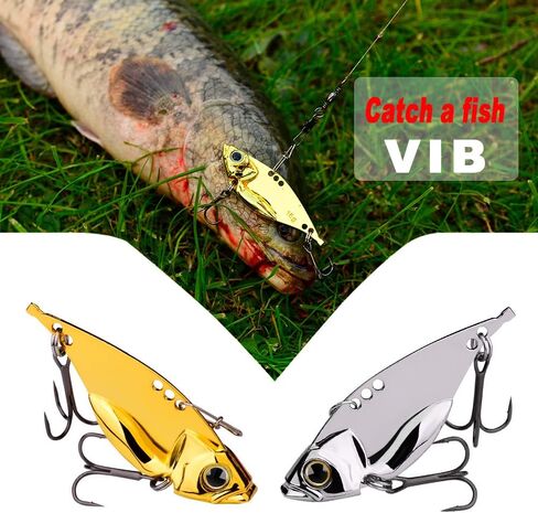 OriGlam 5pcs Fishing Spoons Hard Metal Lure, Fishing Lures Metal Spoons Hard Baits, Metal Fishing Lures for Bass Walleye Trout in Saudi Arabia