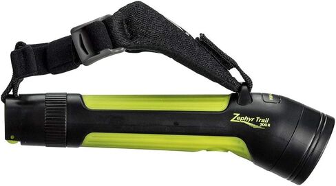 Nathan Zephyr Running Flashlight. Adjustable Hand-Held LED Light with Safety Whistle. For Runners, Walkers, Cyclist, Kids, Security. Handheld Dual Front and Back Light to See and Be-Seen. in Saudi Arabia