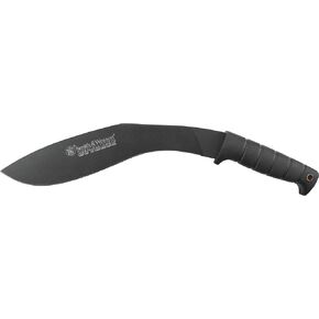 Smith & Wesson Outback SWBH 17in Full Tang Kukri with an 11.9in Stainless Steel Blade and Rubber Handle for Outdoor, Tactical, Survival and EDC in Saudi Arabia