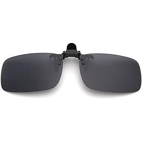 WOLFBEAM Polarized Clip on Sunglasses for Prescription/Myopia Eyeglasses Outdoor/Driving in Kuwait