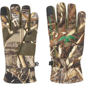 HOT SHOT Duck Commander x Men's Hen Realtree Max-5 Camo Glove - Lined, Touchscreen, Waterfowl Hunting Gloves in Saudi Arabia