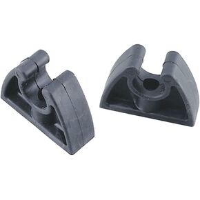 Perko 3/4" x 2-1/4" x 1-5/8" Plastic Pole Storage Clips in Kuwait