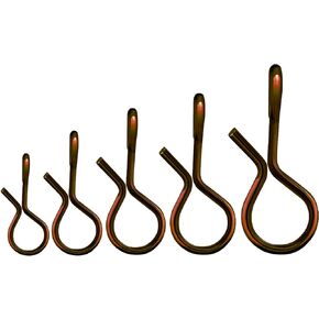 Eupheng Quick Change Fly Fishing Snaps Stainless Steel, Fishing swivels, Fast Easy & Secure, Hook Snaps for Flies, Jigs, Lures, Great Value Pack