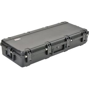 SKB Cases iSeries Portable Heavy Duty Double Rifle or Parallel Limb Bow Carrying Large Case with Hard Plastic Exterior and Wheels, Black in Saudi Arabia