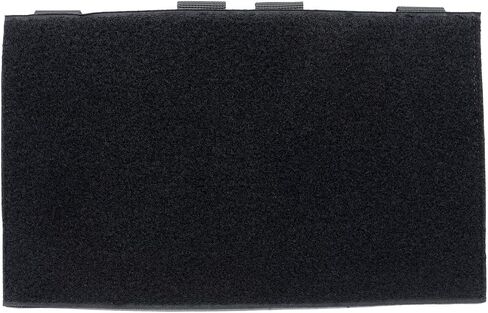 ROCOTACTICAL MOLLE Hook and Loop Mounting Placard Platform, Tactical Style Flex Loop Panel to Convert Any MOLLE Platform to a Hook/Loop Attachment for Hook/Loop Pouches or Morale Patches (Black) in Saudi Arabia