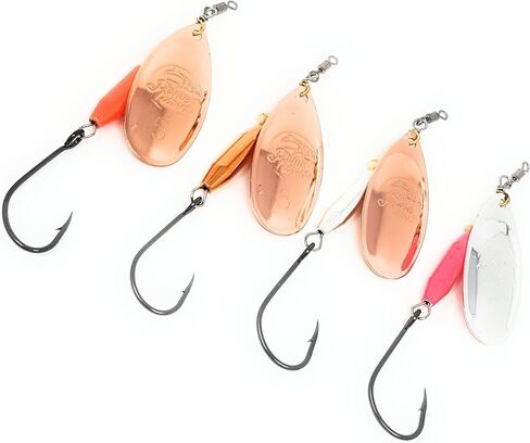 دوارات الصيد المرجحة من Prime Lures باللون الفضي الحقيقي in Kuwait