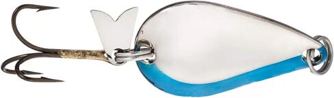 Acme KO Wobbler Spoon Fishing Lure, Nickel/Neon Blue, 3/4 oz. in Saudi Arabia