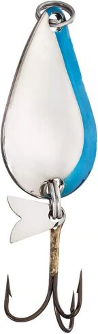 Acme KO Wobbler Spoon Fishing Lure, Nickel/Neon Blue, 3/4 oz. in Saudi Arabia