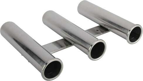 YaeMarine Fishing Rod Holder 316 Stainless Steel Fishing Rod Rack 3Tube/4Tube/5Tube/6Tube Mirror Finish for Marine Boat Yacht Camper in Kuwait