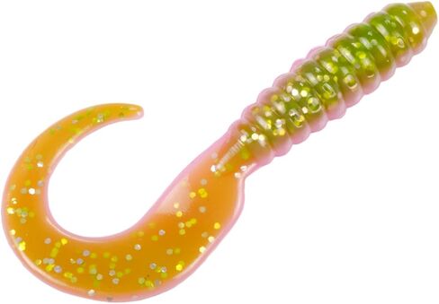 Strike King Mr. Crappie Grub Fishing Lure, 2", Ribbed Body in Saudi Arabia