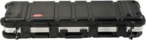 SKB Cases 2SKB-4009 Hard Exterior ATA 300 Category 1 Waterproof Short Double Rifle Transport Case, Black in Saudi Arabia
