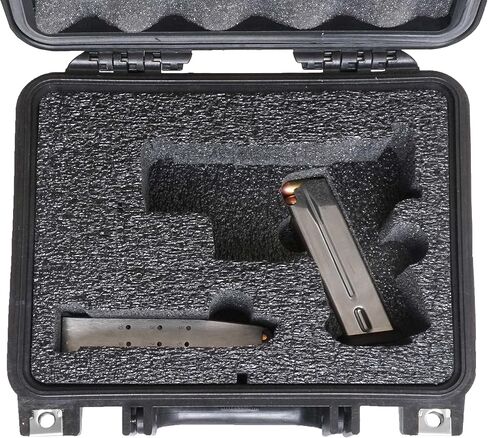 Case Club Case fits Springfield XD & 3 Magazines in Pre-Cut Heavy Duty Waterproof Case (Accommodates Optics & Under Barrel attachments) in Saudi Arabia