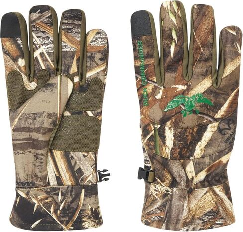 HOT SHOT Duck Commander x Men's Hen Realtree Max-5 Camo Glove - Lined, Touchscreen, Waterfowl Hunting Gloves in Saudi Arabia