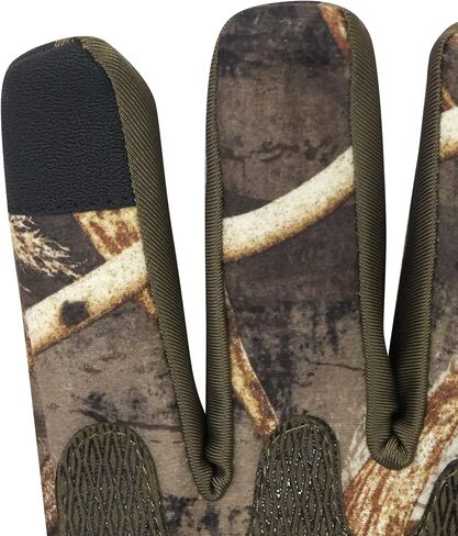 HOT SHOT Duck Commander x Men's Hen Realtree Max-5 Camo Glove - Lined, Touchscreen, Waterfowl Hunting Gloves in Saudi Arabia